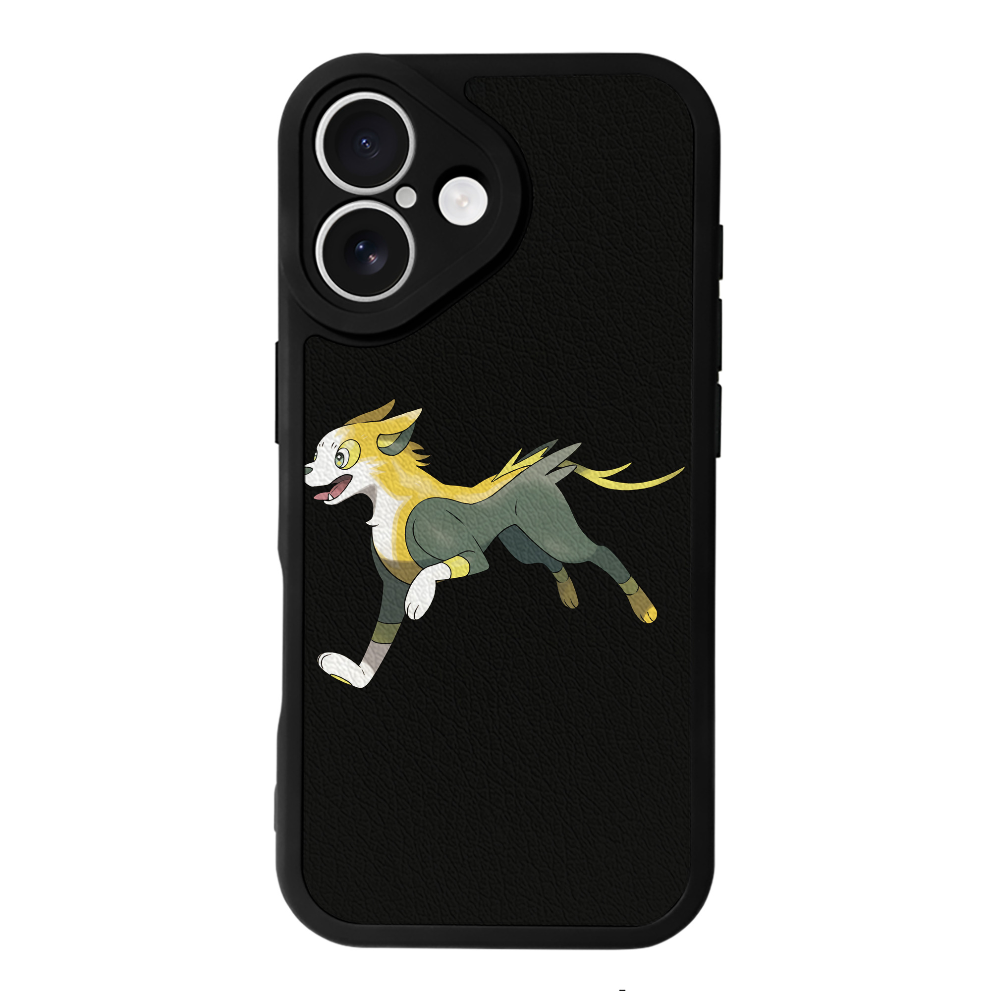 （画像用） ポケットモンスター Pokémon 【iPhone 16シリーズ対応】シリコンスマホケース（レザー調） 材質：シリコン